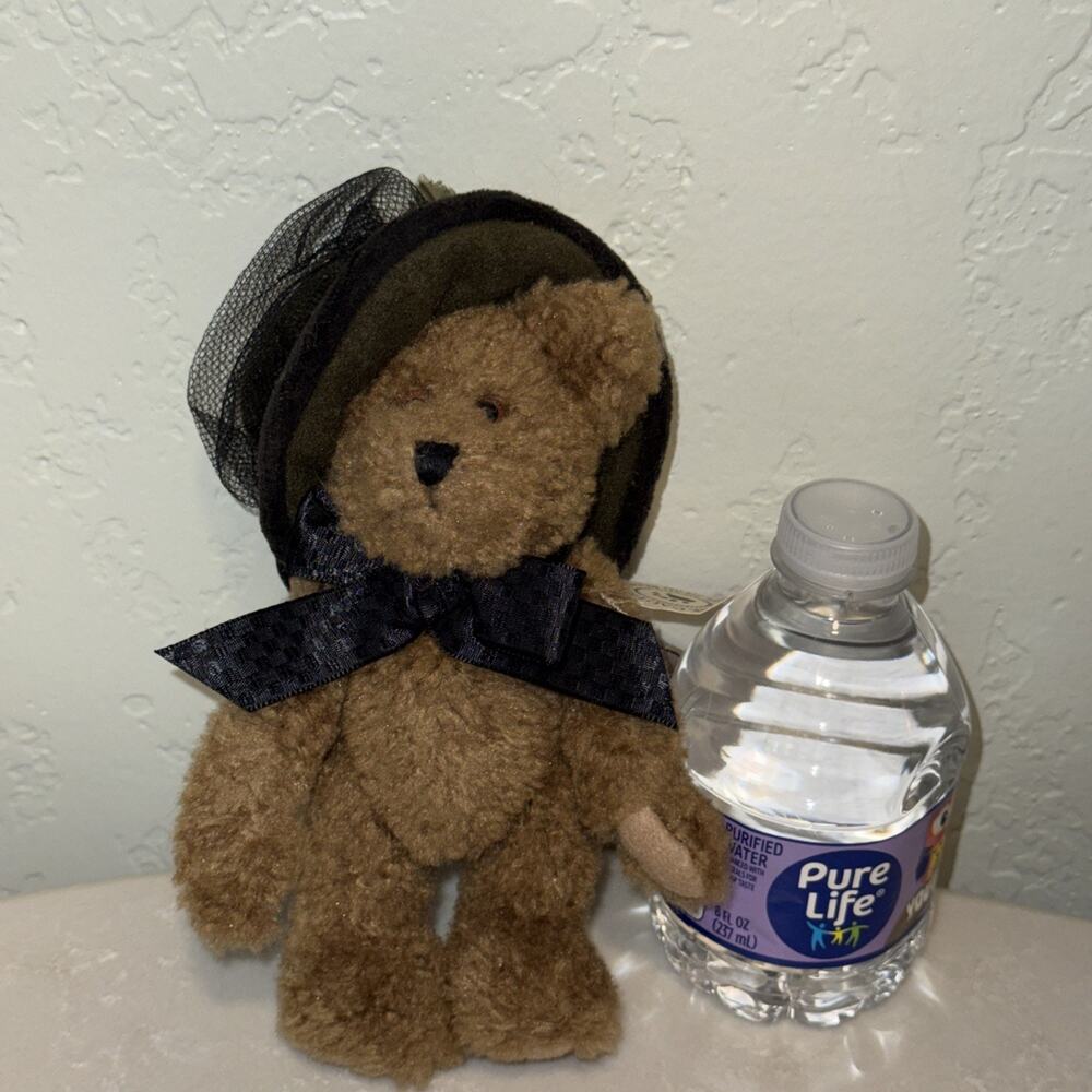 BOYDS BEARS Monique Labearsley Plush Jointed Bear 6" TJ's Best Dressed w/ Tags